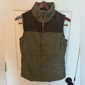 Women’s Prana Fada Olive vest-XS